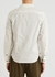 White brushed cotton overshirt - C.P. Company