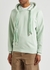 Mint logo hooded cotton sweatshirt - Ambush