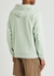 Mint logo hooded cotton sweatshirt - Ambush