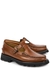 Alber Sport brown leather T-bar loafers - Hereu