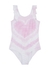 KIDS Pink tie-dyed swimsuit (6-12 years) - Givenchy