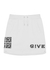 KIDS White logo-appliquéd cotton-blend skirt (14 years) - Givenchy