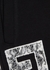 KIDS Black logo-appliquéd cotton-blend sweatpants (6-12 years) - Givenchy