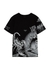 KIDS Black printed cotton T-shirt (14 years) - Givenchy