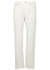 Olivia off-white slim-leg jeans - Victoria Beckham