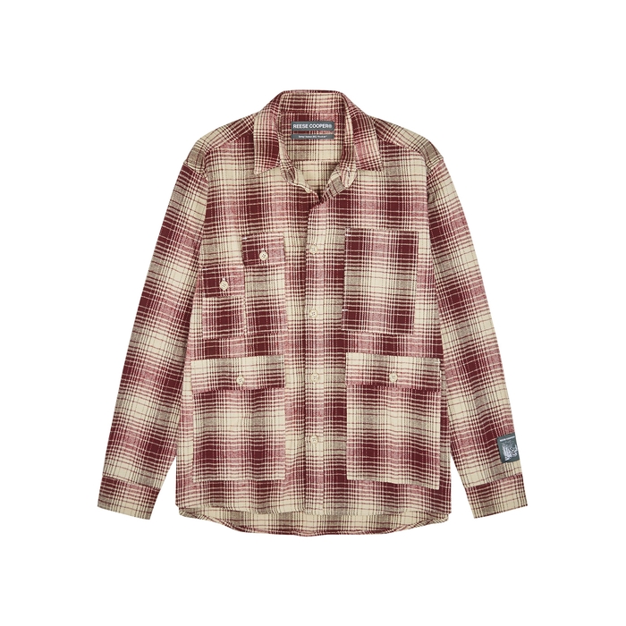 Reese Cooper Checked Cotton-flannel Shirt