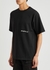 Outdoor Supply black logo cotton T-shirt - Reese Cooper