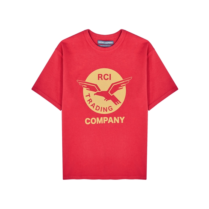 Reese Cooper Trading Company Red Cotton T-shirt