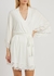 Naya Mademoiselle ivory stretch-jersey robe - Eberjey