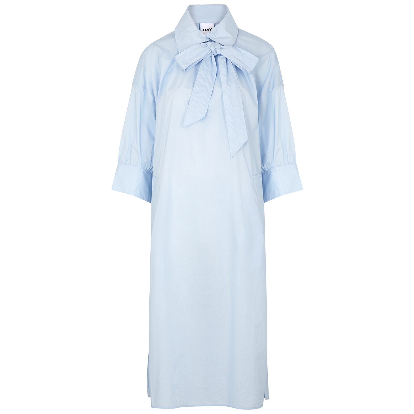 Day Birger Et Mikkelsen Colette Blue Cotton Midi Dress