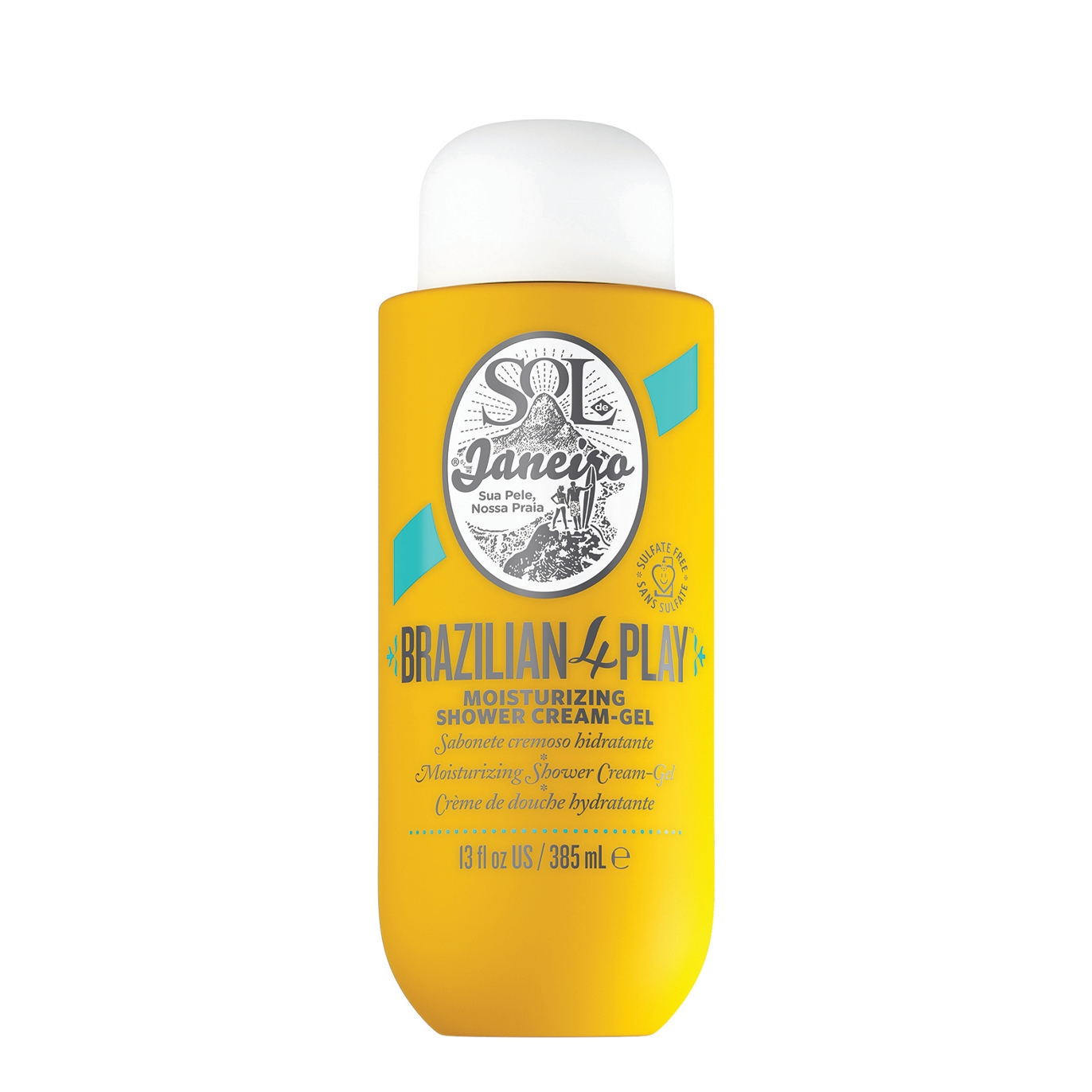 Brazilian 4 Play Moisturizing Shower Cream-Gel 385ml