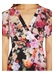 Floral print combo wrap dress - Adrianna Papell