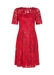 Embroidered lace midi dress - Adrianna Papell