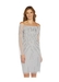 Off shoulder beaded dress - Adrianna Papell