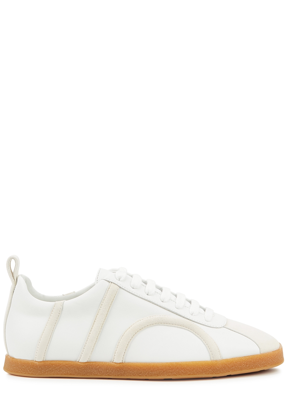 Totême White leather sneakers - Harvey Nichols