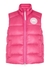 Cypress pink quilted shell gilet - Canada Goose