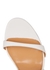 Bellissima 105 white leather sandals - Aquazzura