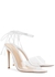 Skye 115 white leather and Perspex sandals - Gianvito Rossi