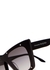 Black oversized cat-eye sunglasses - Alexander McQueen