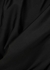 The Wrap Plunge black swimsuit - Matteau