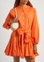 Emma orange cotton mini dress - RHODE