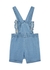 KIDS Blue embroidered chambray dungarees (9-12 months) - Tartine Et Chocolat