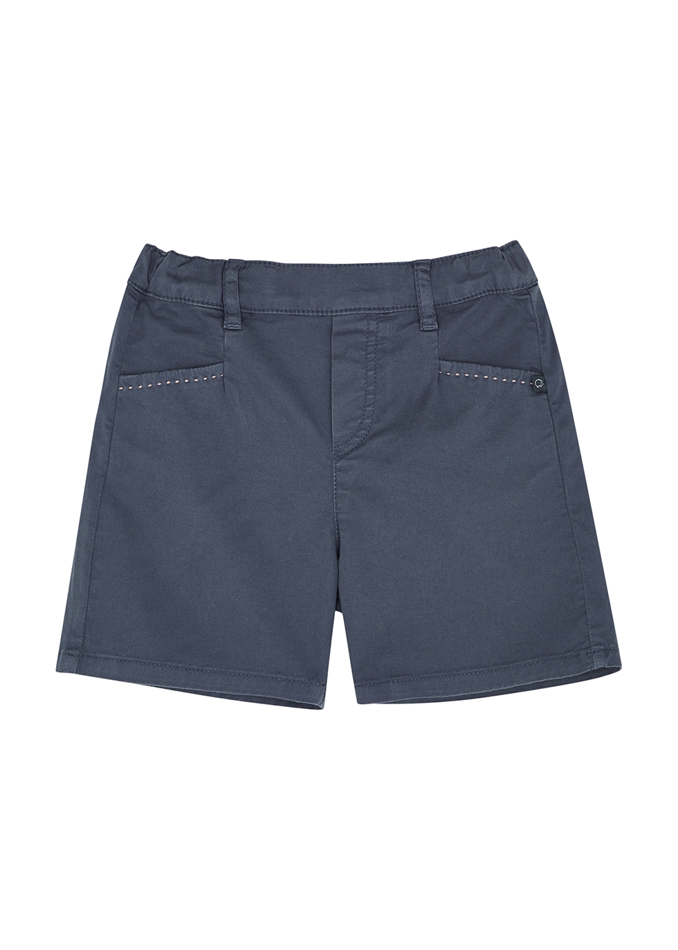 KIDS Navy stretch-cotton shorts (1.5-3 years)
