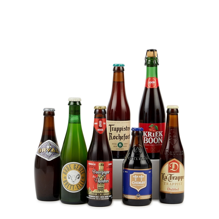 Harvey Nichols Luxury Belgian Beer Collection - Seven Bottles