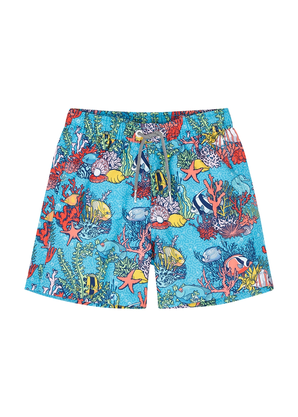 Harvey Nichols Sport & Swimwear Swimwear Swim Shorts KIDS Coral Reef printed shell swim shorts 