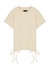 KIDS Sand ruched cotton T-shirt (3-5 years) - HOUSE OF BASICZ