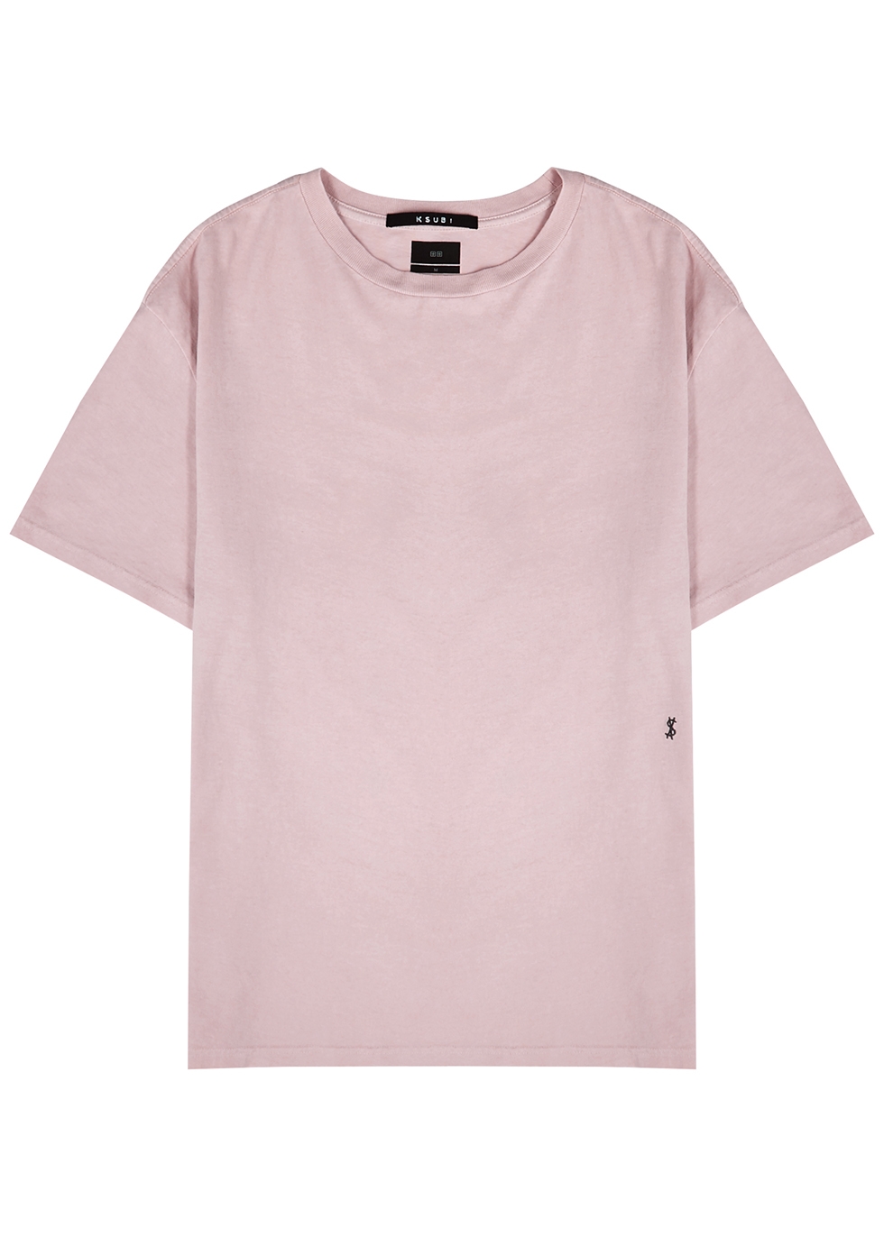 4X4 Biggie pink logo cotton T-shirt