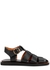 Hempell black leather sandals - Anonymous Copenhagen