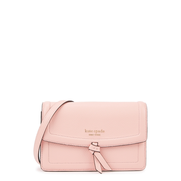 Kate Spade New York Knott Pink Leather Cross-body Bag