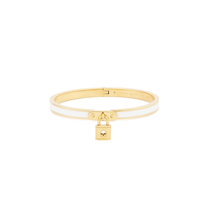 Kate Spade New York Lock And Spade Gold-plated Bracelet