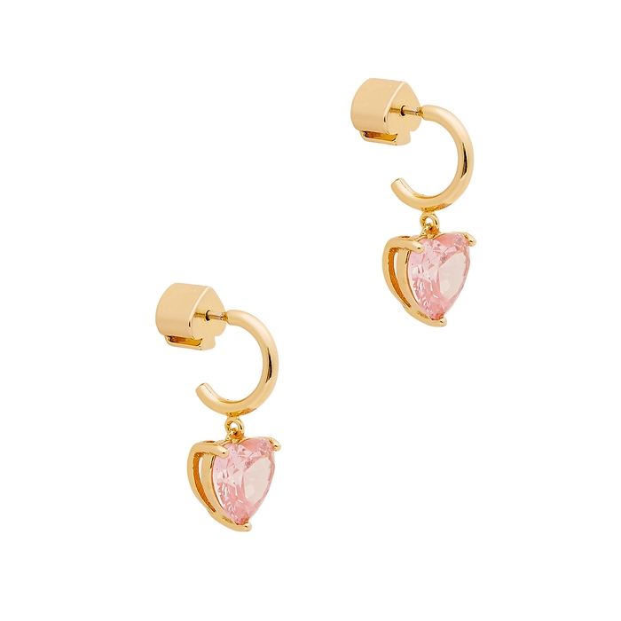Kate Spade New York My Heart Gold-plated Hoop Earrings