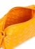 Intrecciato mini orange leather camera bag - Bottega Veneta