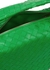 Teen Jodie Intrecciato green leather top handle bag - Bottega Veneta