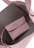 Stella Logo pink tie-dyed faux leather tote - Stella McCartney