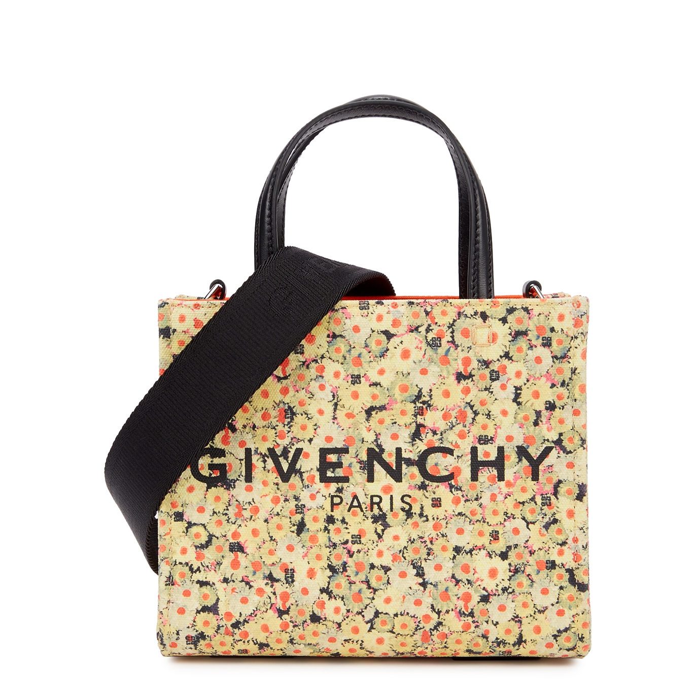 Givenchy G Mini Floral-print Canvas Tote - Multicoloured