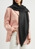 Black FF-jacquard silk-blend scarf - Fendi