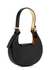 Cookie mini black leather shoulder bag - Fendi