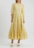 Kristen yellow floral-print cotton dress - RIXO
