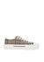 Vintage check cotton sneakers - Burberry