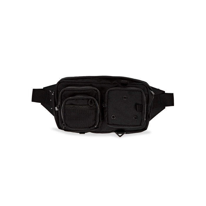 McQ Alexander McQueen Icon Zero Black Nylon Belt Bag