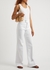 Le Hardy white wide-leg jeans - Frame