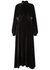 Black cut-out velvet gown - Christopher Kane