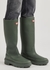 X Killing Eve Chasing green leather knee-high boots - Hunter