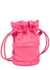 Soft Curve small pink leather bucket bag - Alexander McQueen