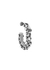 Jewelled silver-tone hoop earrings - Alexander McQueen