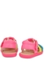 KIDS Kolding pink faux leather sandals (IT18-IT20) - UGG